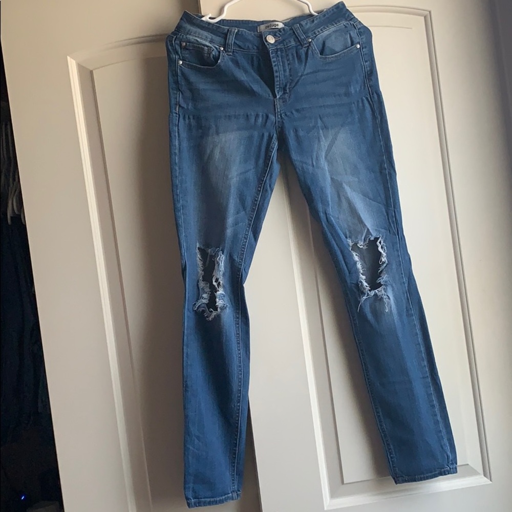 Distressed Jeans